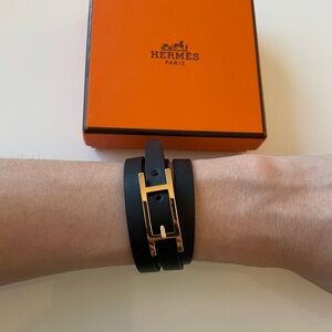 Hermes bracelet behapi black T1